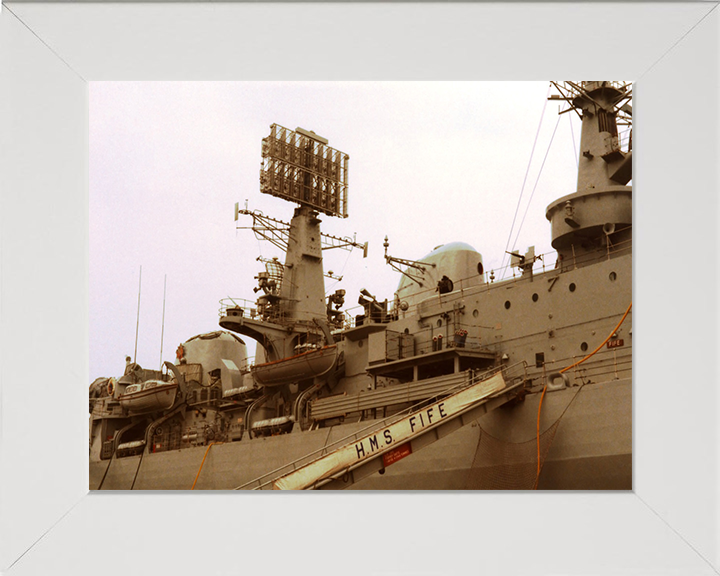 HMS Fife D20 | Photo Print | Framed Print | Poster | County Class | Destroyer | Royal Navy Hampshire Prints