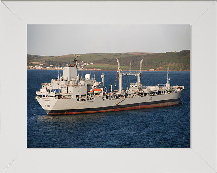 Cool Leaf Rfa RFA Orangeleaf (A110) Starboard View Royal Fleet Auxiliary Leaf Class ...