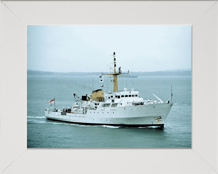 HMS Fawn A325 Royal Navy Bulldog class ship Photo Print or Framed Print - Hampshire Prints