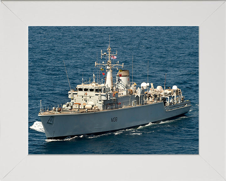 HMS Atherstone M38 Royal Navy Hunt class mine countermeasures vessel Photo Print or Framed Print - Hampshire Prints