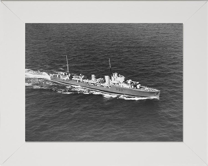 HMS Hereward H93 | Photo Print | Framed Print | H Class | Destroyer | Royal Navy Hampshire Prints