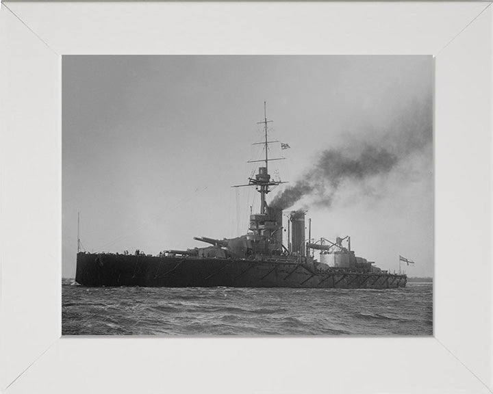 HMS Audacious 1912 | Photo Print | Framed Print | King George V Class | Battleship | Royal Navy Hampshire Prints