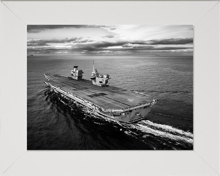 HMS Prince of Wales R09 | Photo Print | Framed Print | Queen Elizabeth Class | Aircraft Carrier | Royal Navy Hampshire Prints