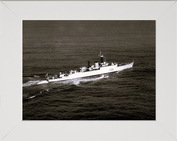 HMS Verulam (F29) Photo Print - at sea - Royal Navy Type 15 Frigate