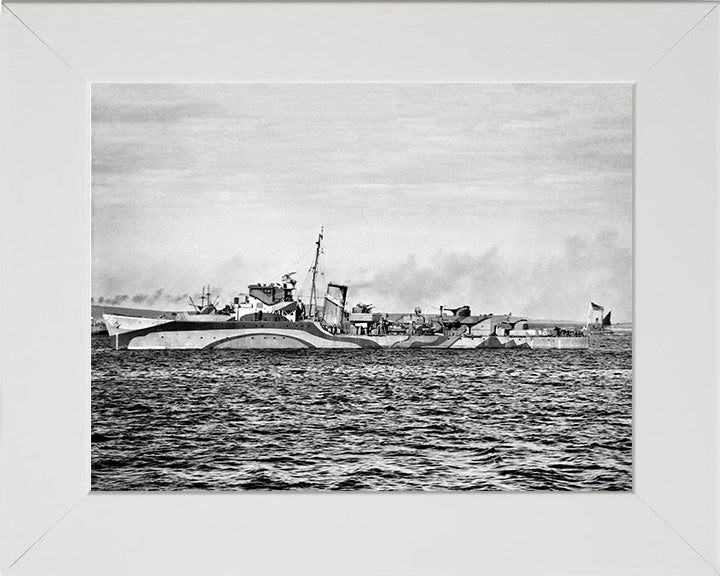 HMS Tetcott L99 | Photo Print | Framed Print | Hunt Class | Destroyer | Royal Navy Hampshire Prints
