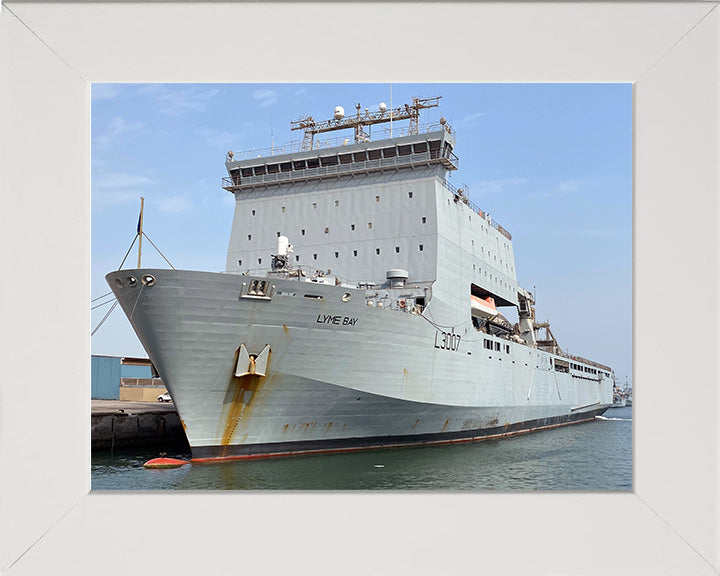 RFA Lyme Bay L3007 | Photo Print | Framed Print | Bay Class | Auxiliary Dock | Royal Fleet Auxiliary Hampshire Prints