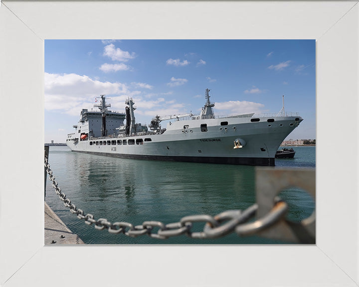 RFA Tidesurge A138 | Photo Print | Framed Print | Tide class | Tanker | Royal Fleet Auxiliary Hampshire Prints