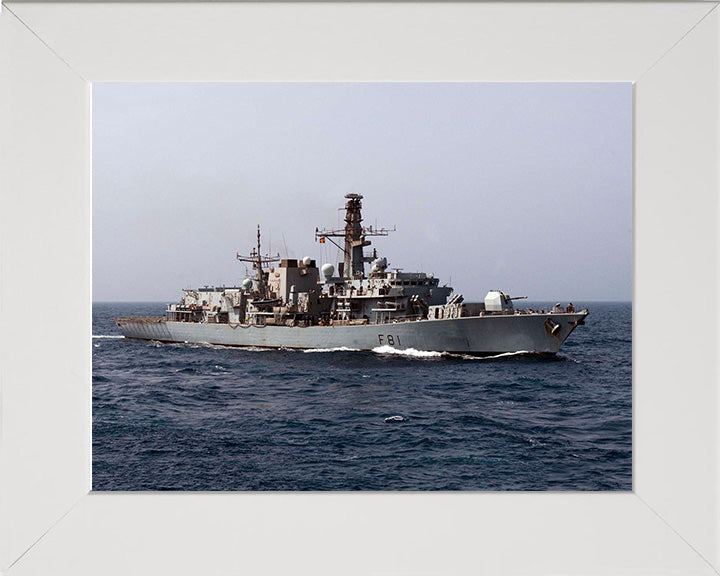 HMS Sutherland F81 Royal Navy type 23 Frigate Photo Print or Framed Print - Hampshire Prints