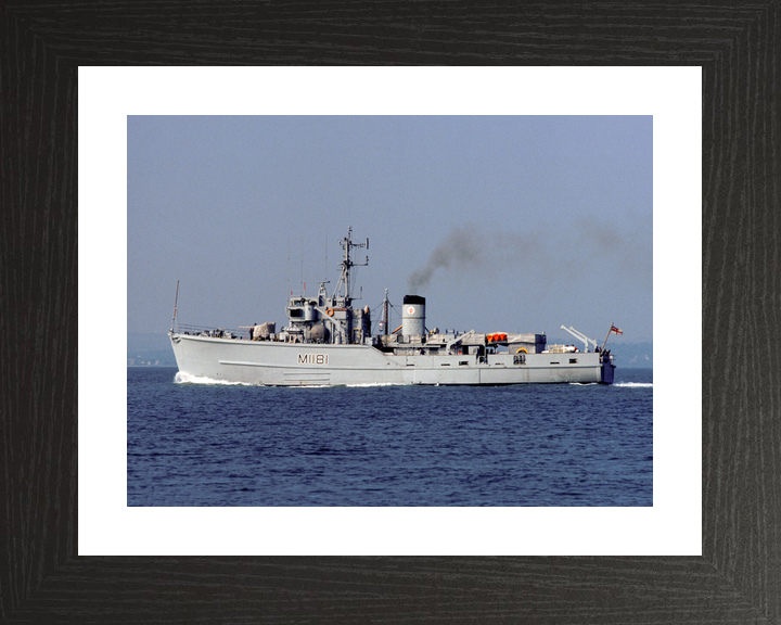 HMS Sheraton M1181 Ton Class Minesweeper Warship June 1988 Photo Print - Posters, Prints, & Visual Artwork - by Hampshire Prints (image 2 of 9)