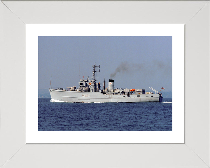 HMS Sheraton M1181 Ton Class Minesweeper Warship June 1988 Photo Print - Posters, Prints, & Visual Artwork - by Hampshire Prints (image 4 of 9)