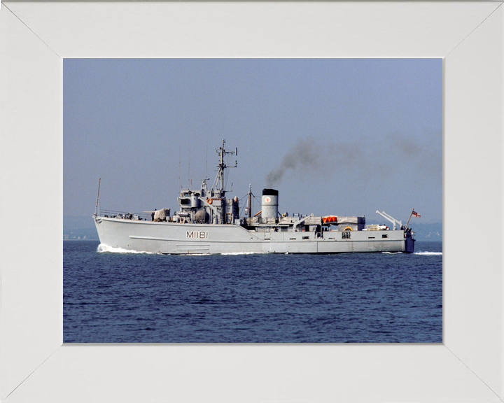 HMS Sheraton M1181 Ton Class Minesweeper Warship June 1988 Photo Print - Posters, Prints, & Visual Artwork - by Hampshire Prints (image 5 of 9)