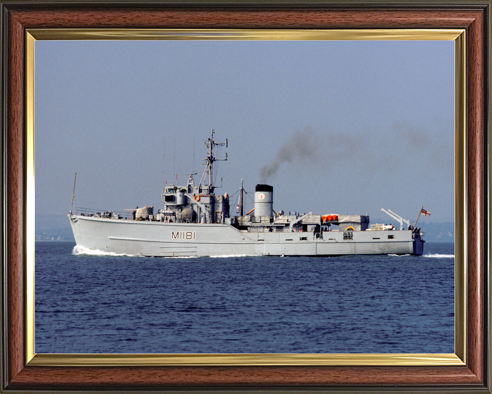 HMS Sheraton M1181 Ton Class Minesweeper Warship June 1988 Photo Print - Posters, Prints, & Visual Artwork - by Hampshire Prints (image 9 of 9)