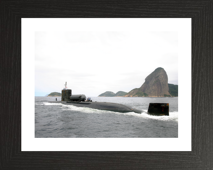 HMS Spartan S105 Swiftsure Class Submarine Port View