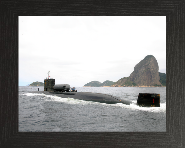 HMS Spartan S105 Swiftsure Class Submarine Port View