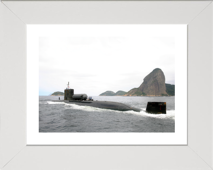 HMS Spartan S105 Swiftsure Class Submarine Port View
