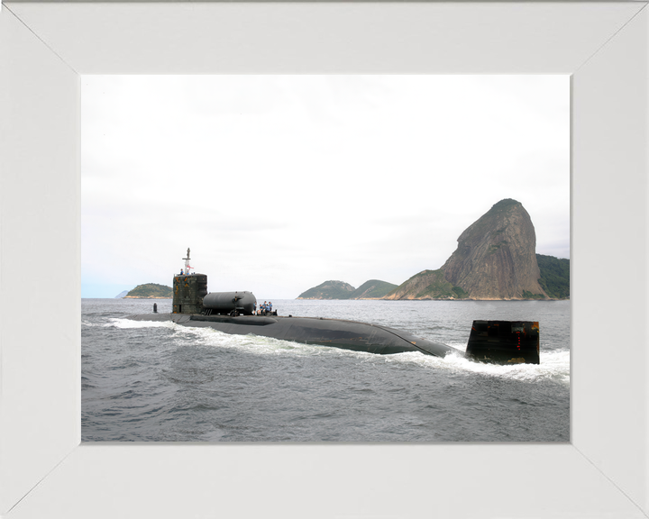 HMS Spartan S105 Swiftsure Class Submarine Port View