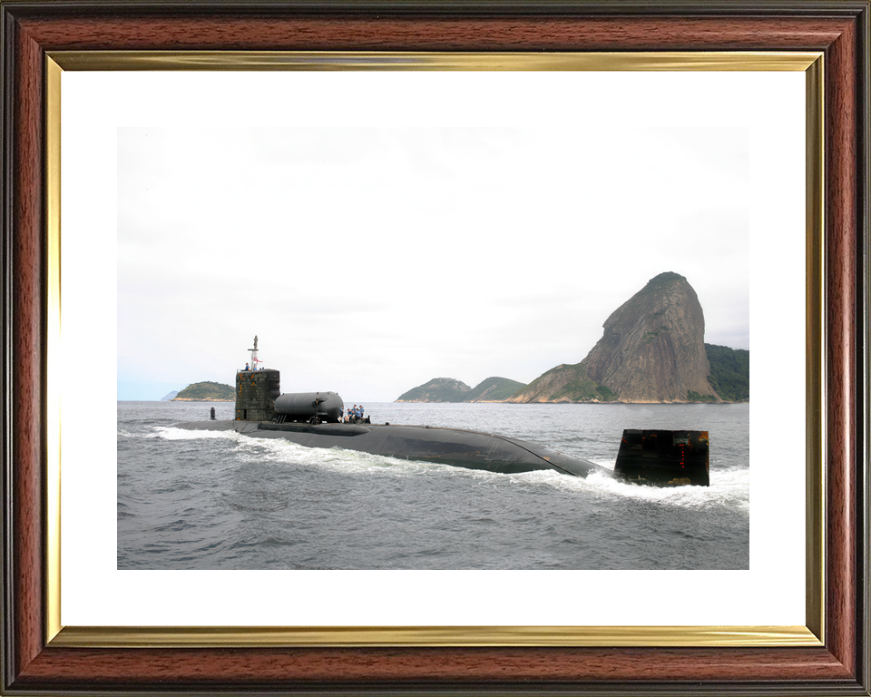 HMS Spartan S105 Swiftsure Class Submarine Port View
