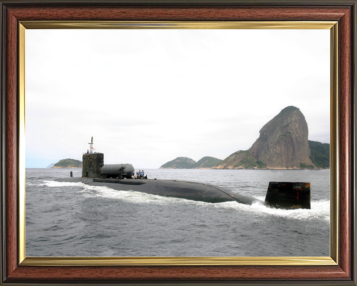 HMS Spartan S105 Swiftsure Class Submarine Port View