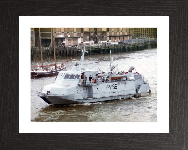 HMS Speedy P296 Jetfoil Mine Warfare Vessel Warship May 1981 Photo Print - Posters, Prints, & Visual Artwork - by Hampshire Prints (image 2 of 9)
