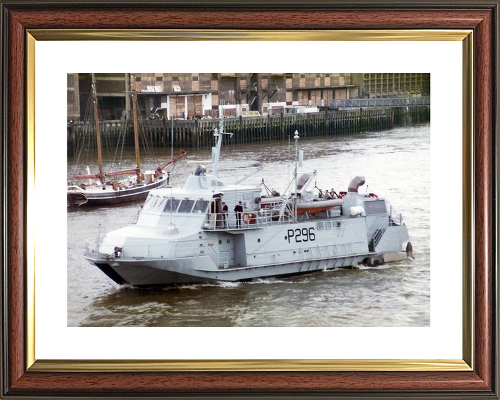 HMS Speedy P296 Jetfoil Mine Warfare Vessel Warship May 1981 Photo Print - Posters, Prints, & Visual Artwork - by Hampshire Prints (image 8 of 9)