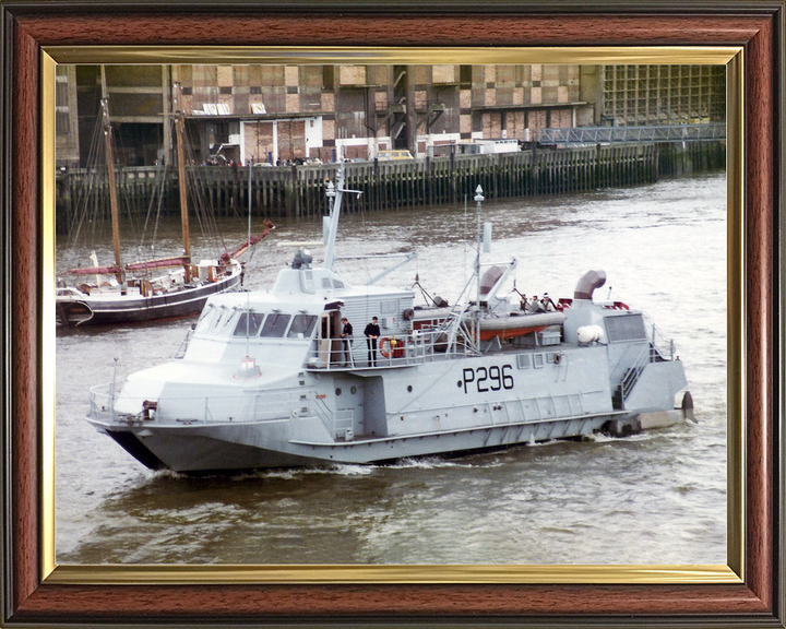 HMS Speedy P296 Jetfoil Mine Warfare Vessel Warship May 1981 Photo Print - Posters, Prints, & Visual Artwork - by Hampshire Prints (image 9 of 9)