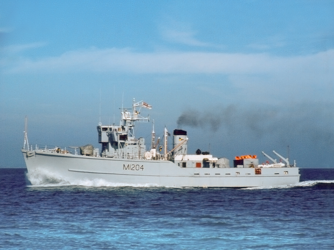 HMS Stubbington M1204 Ton Class Minesweeper Warship 1979 Photo Print - Posters, Prints, & Visual Artwork - by Hampshire Prints (image 1 of 9)