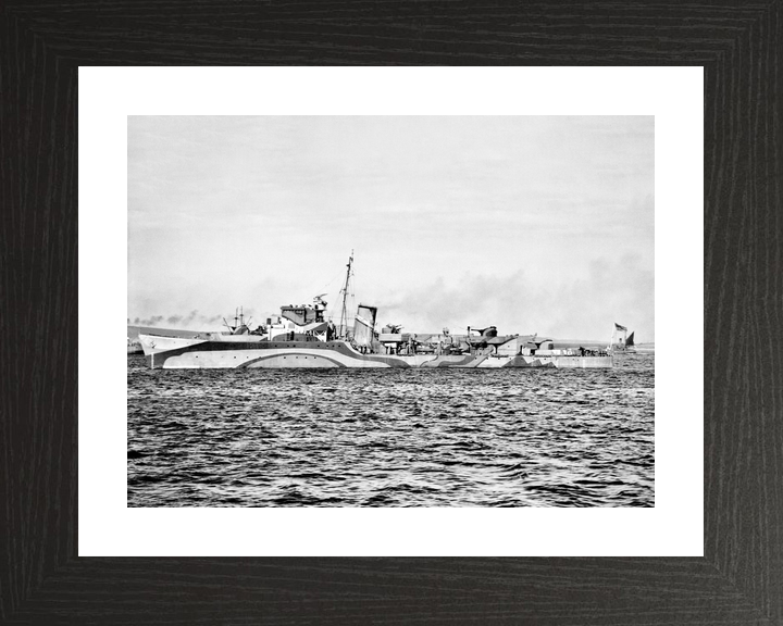 HMS Tetcott L99 Hunt Class Destroyer 1942 Photo Print - Posters, Prints, & Visual Artwork - by Hampshire Prints (image 2 of 9)