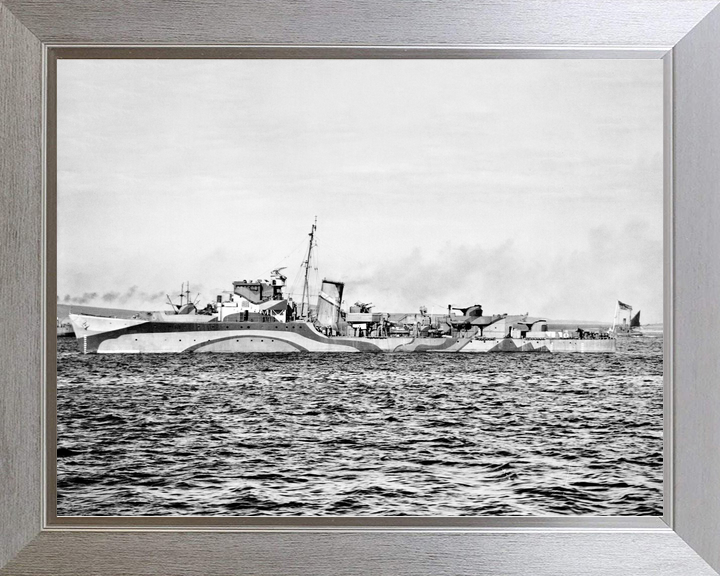 HMS Tetcott L99 Hunt Class Destroyer 1942 Photo Print - Posters, Prints, & Visual Artwork - by Hampshire Prints (image 7 of 9)