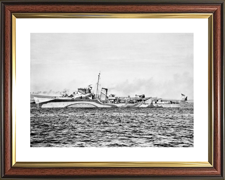 HMS Tetcott L99 Hunt Class Destroyer 1942 Photo Print - Posters, Prints, & Visual Artwork - by Hampshire Prints (image 8 of 9)