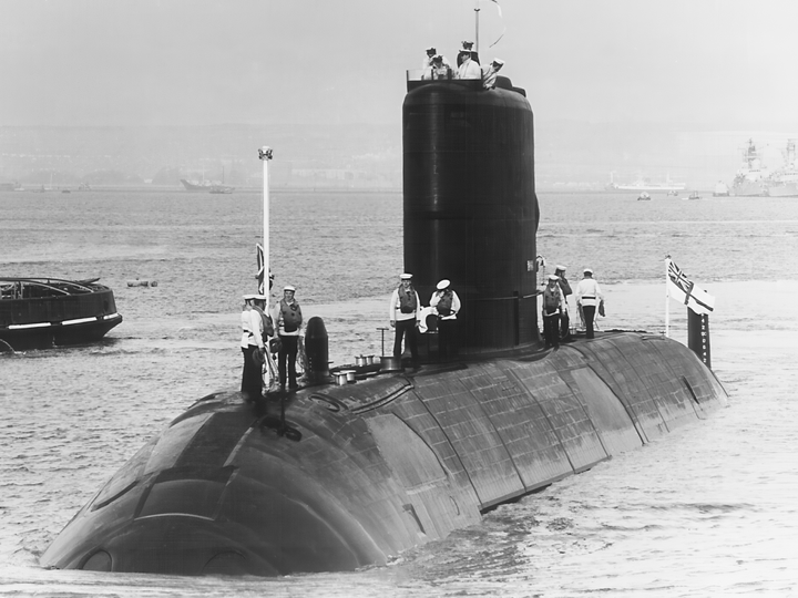 HMS Upholder P37 Upholder Class Submarine