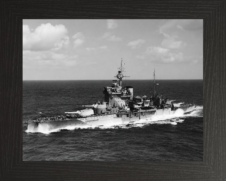 HMS Warspite 03 Queen Elizabeth Class Battleship 1942 Photo Print - Posters, Prints, & Visual Artwork - by Hampshire Prints (image 3 of 9)