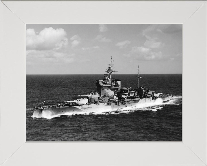 HMS Warspite 03 Queen Elizabeth Class Battleship 1942 Photo Print - Posters, Prints, & Visual Artwork - by Hampshire Prints (image 5 of 9)