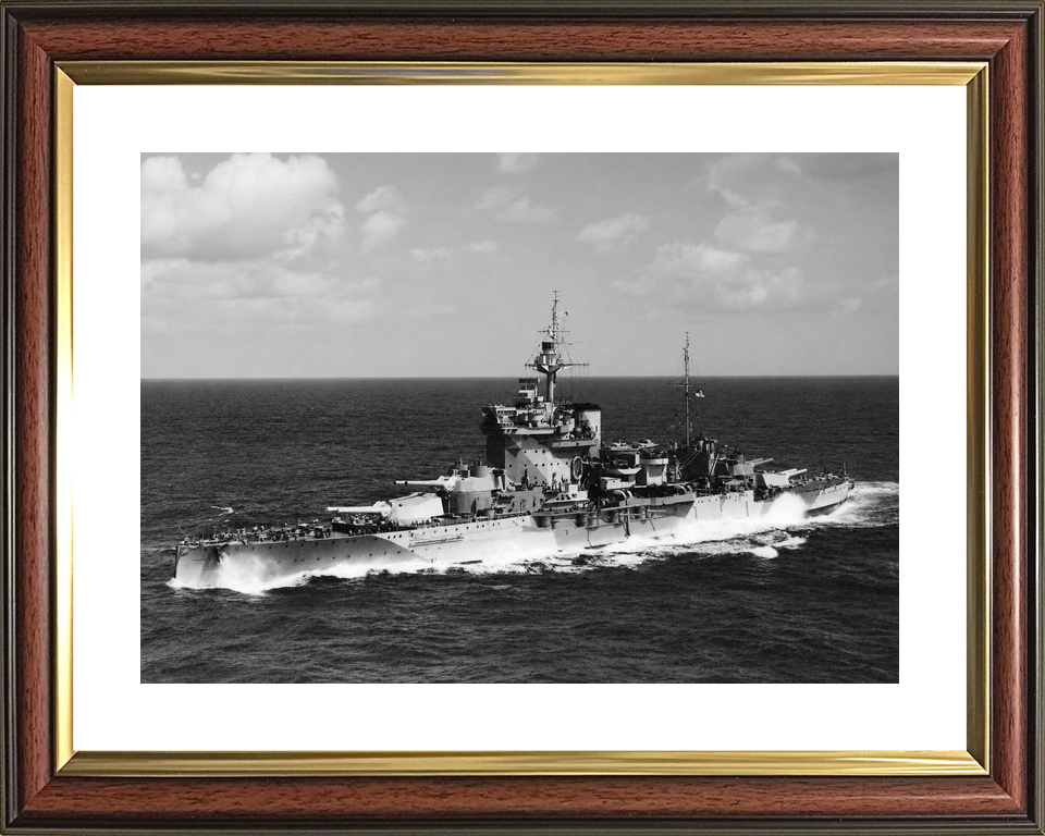 HMS Warspite 03 Queen Elizabeth Class Battleship 1942 Photo Print - Posters, Prints, & Visual Artwork - by Hampshire Prints (image 8 of 9)