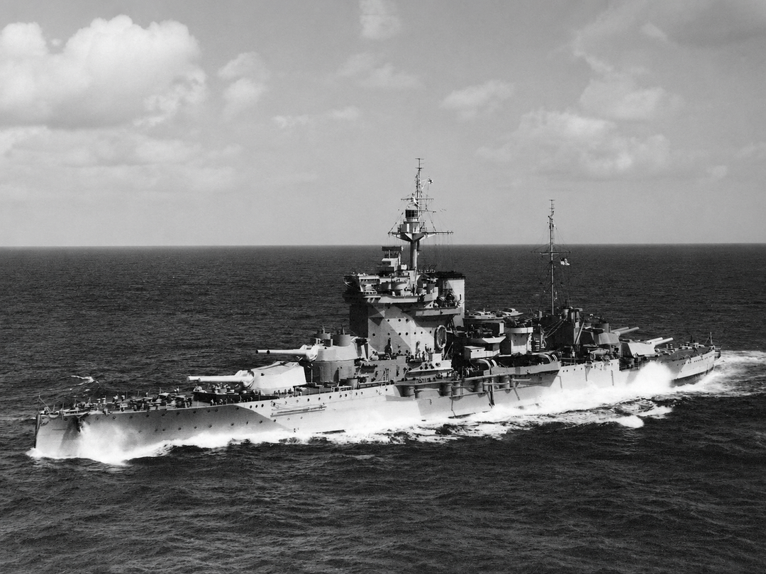 HMS Warspite 03 Queen Elizabeth Class Battleship 1942 Photo Print - Posters, Prints, & Visual Artwork - by Hampshire Prints (image 1 of 9)