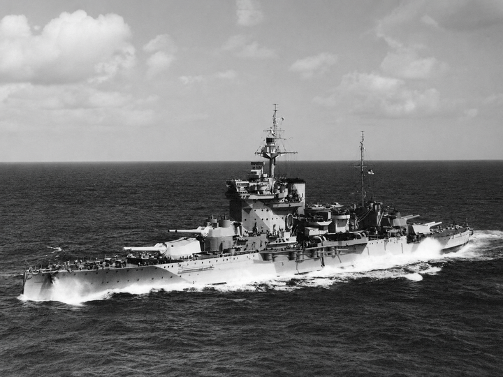 HMS Warspite 03 Queen Elizabeth Class Battleship 1942 Photo Print - Posters, Prints, & Visual Artwork - by Hampshire Prints (image 1 of 9)