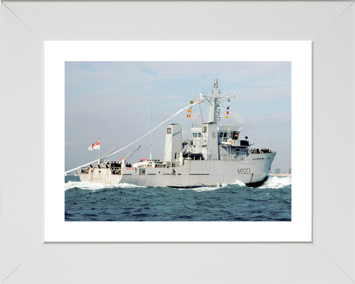 HMS Waveney M2003 River Class Minesweeper November 1993 Photo Print - Posters, Prints, & Visual Artwork - by Hampshire Prints (image 4 of 9)