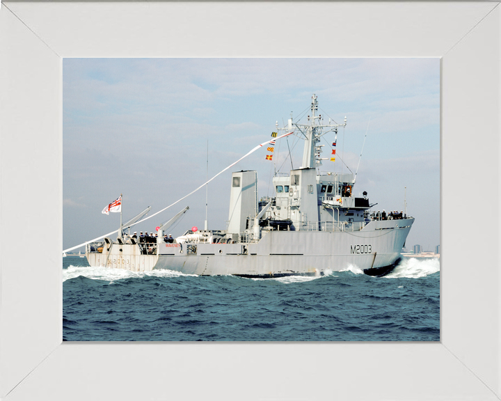 HMS Waveney M2003 River Class Minesweeper November 1993 Photo Print - Posters, Prints, & Visual Artwork - by Hampshire Prints (image 5 of 9)