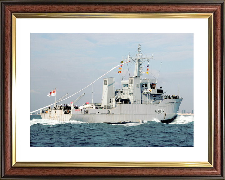 HMS Waveney M2003 River Class Minesweeper November 1993 Photo Print - Posters, Prints, & Visual Artwork - by Hampshire Prints (image 8 of 9)