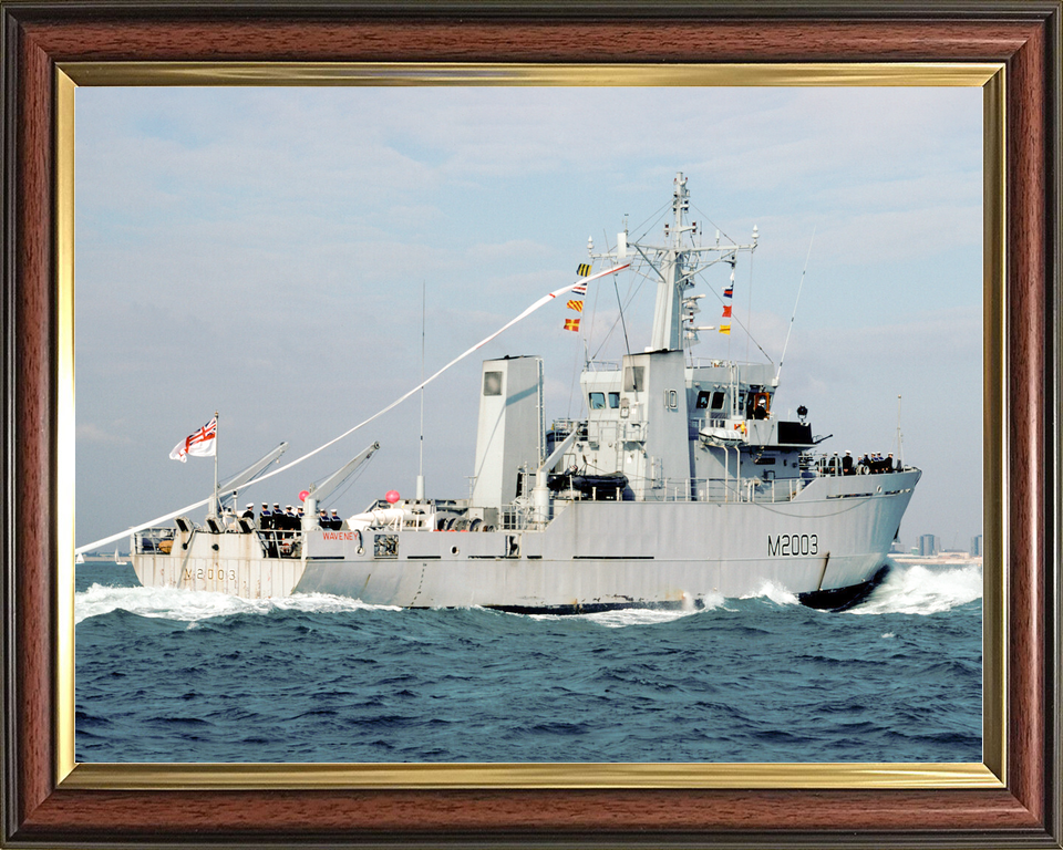 HMS Waveney M2003 River Class Minesweeper November 1993 Photo Print - Posters, Prints, & Visual Artwork - by Hampshire Prints (image 9 of 9)