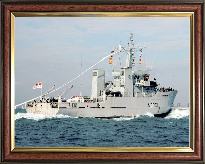 HMS Waveney M2003 River Class Minesweeper November 1993 Photo Print - Posters, Prints, & Visual Artwork - by Hampshire Prints (image 9 of 9)