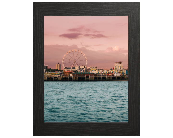 Clarence Pier in Southsea Hampshire Photo Print - Canvas - Framed Photo Print - Hampshire Prints