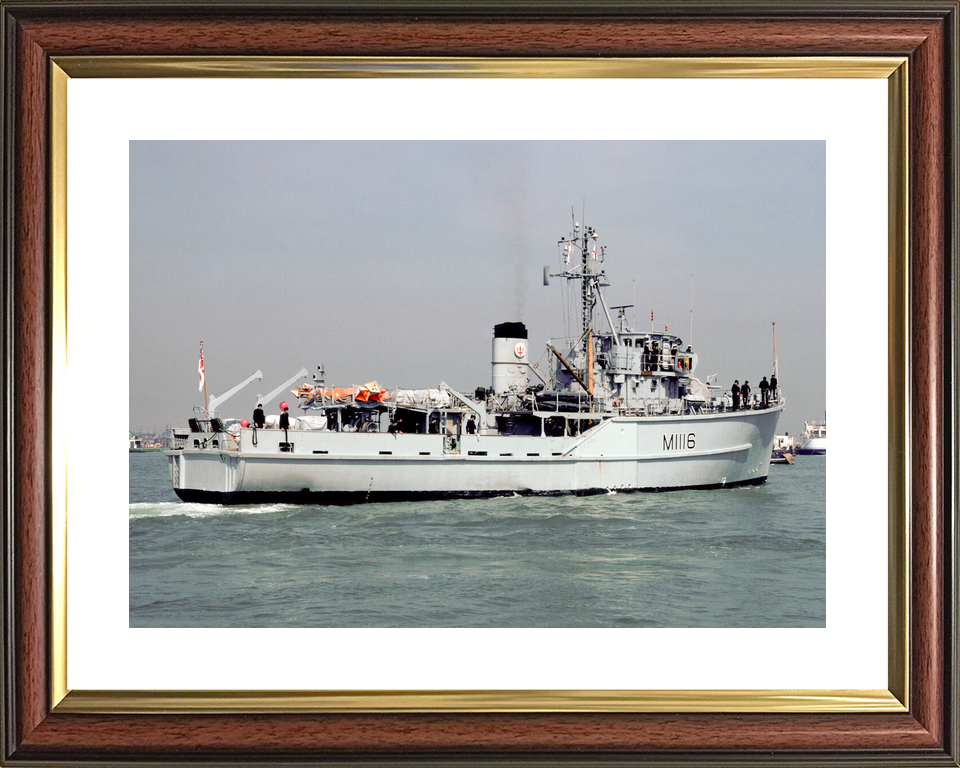 HMS Wilton M1116 Ton Class Minesweeper May 1989 Photo Print - Posters, Prints, & Visual Artwork - by Hampshire Prints (image 8 of 9)
