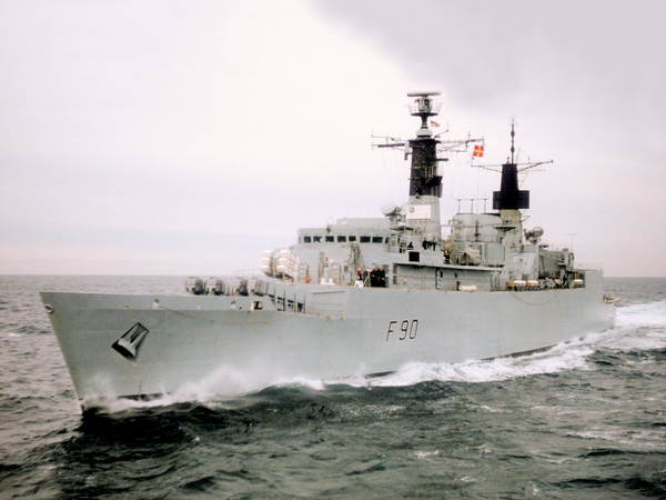 HMS Brilliant F90 Type 22 Frigate