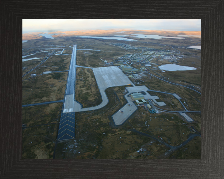 RAF Mount Pleasant Falkland Islands Aerial Airbase View Photo Print - Posters, Prints, & Visual Artwork - by Hampshire Prints (image 3 of 9)