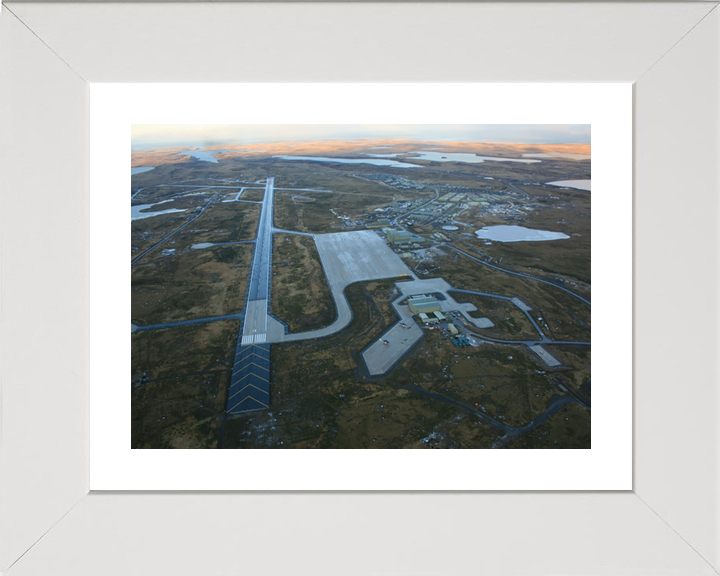 RAF Mount Pleasant Falkland Islands Aerial Airbase View Photo Print - Posters, Prints, & Visual Artwork - by Hampshire Prints (image 4 of 9)
