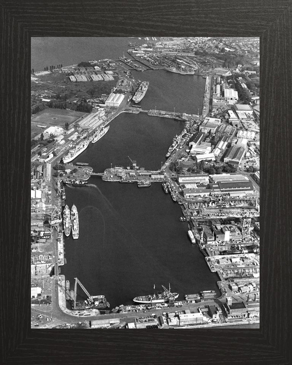 HMNB Chatham (HMS Pembroke) Aerial Photo Print - Posters, Prints, & Visual Artwork - by Hampshire Prints (image 3 of 9)