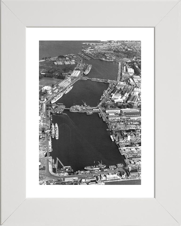 HMNB Chatham (HMS Pembroke) Aerial Photo Print - Posters, Prints, & Visual Artwork - by Hampshire Prints (image 4 of 9)