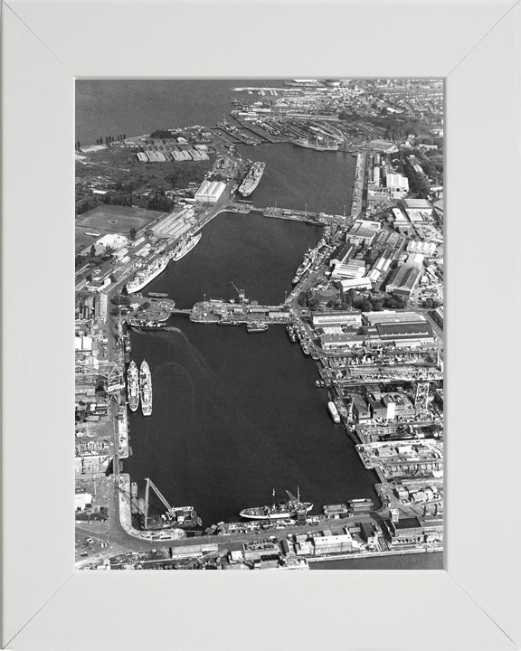 HMNB Chatham (HMS Pembroke) Aerial Photo Print - Posters, Prints, & Visual Artwork - by Hampshire Prints (image 5 of 9)