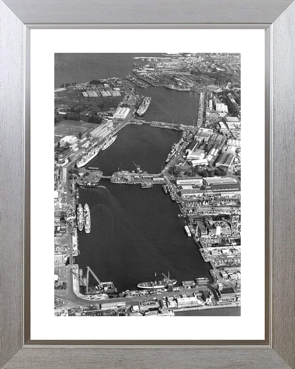 HMNB Chatham (HMS Pembroke) Aerial Photo Print - Posters, Prints, & Visual Artwork - by Hampshire Prints (image 6 of 9)