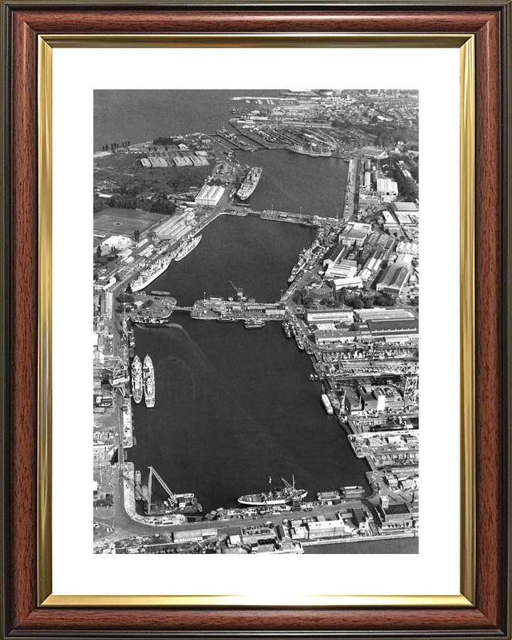 HMNB Chatham (HMS Pembroke) Aerial Photo Print - Posters, Prints, & Visual Artwork - by Hampshire Prints (image 8 of 9)